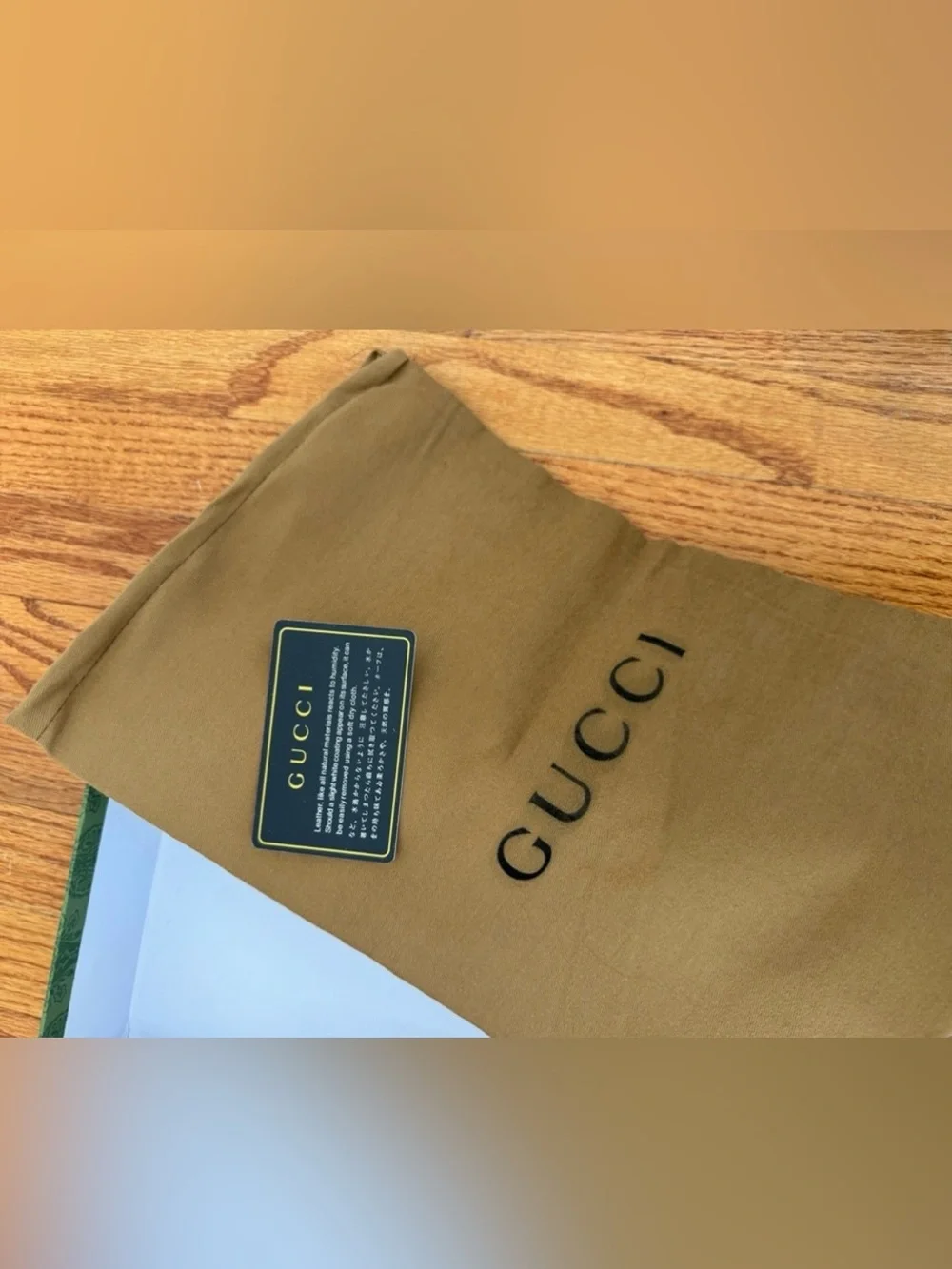 100% Authentic Gucci Logo Cap